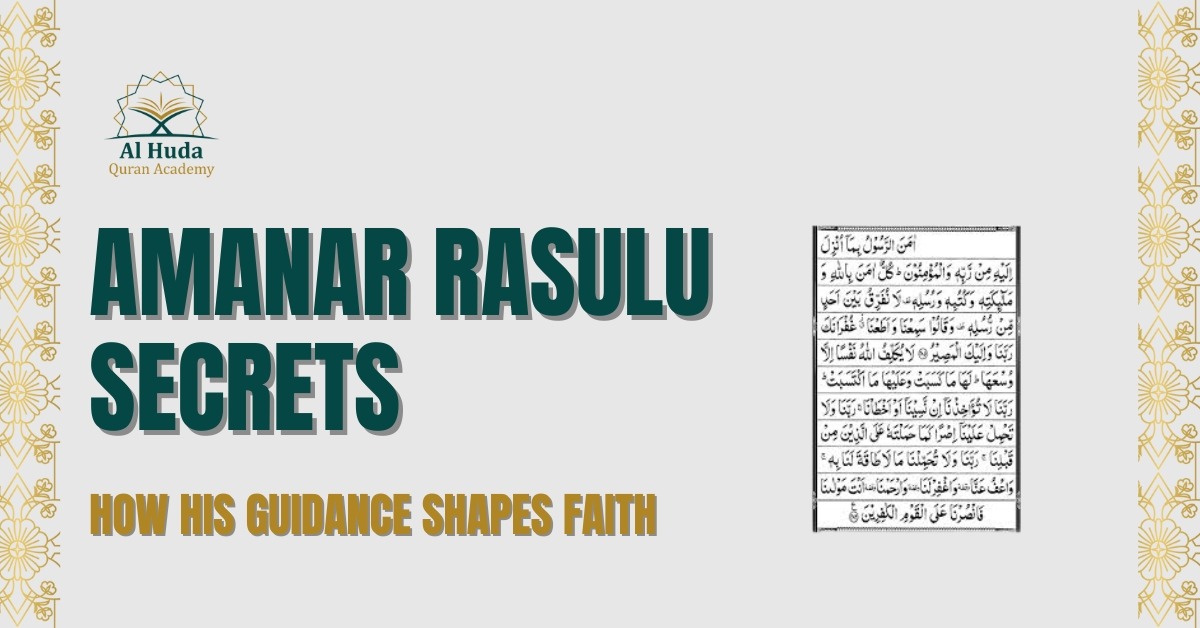 Amanar Rasulu Secrets: How His Guidance Shapes Faith